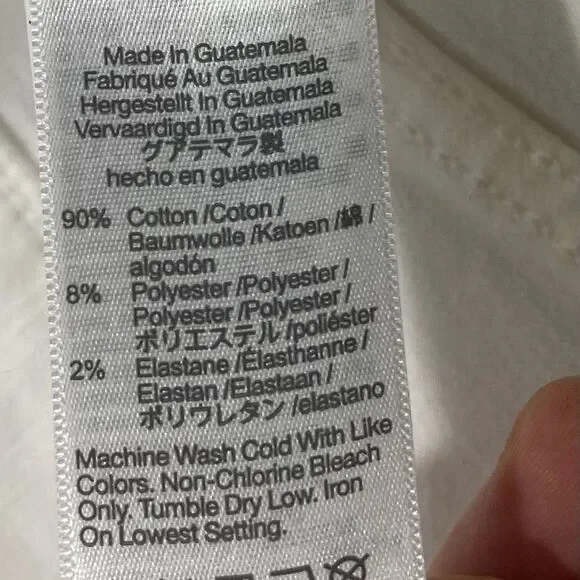 Madewell White Mid-Rise Skinny Crop Jeans 29x27 NWT - Picture 11 of 14